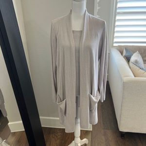EUC Women’s Loft Cardigan and Tank Set - XL